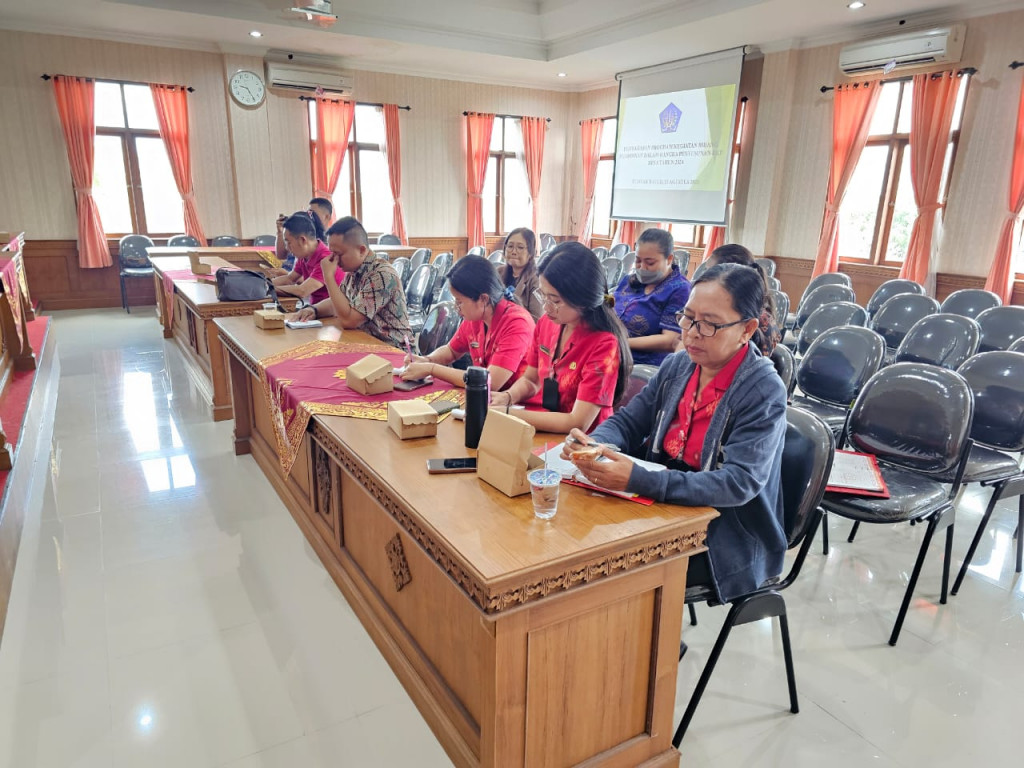Rapat Kegiatan Bidang Pendidikan Penyusunan RKP Tahun 2024